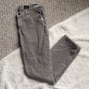 Adriano Goldschmied Stevie Straight Leg Cord Grey